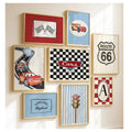 PERSONALIZED LIGHTNING MCQUEEN INSPIRED PRINTABLES SET OF 8