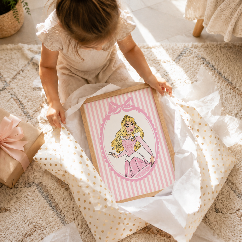 Princess Wall Art Set of 8