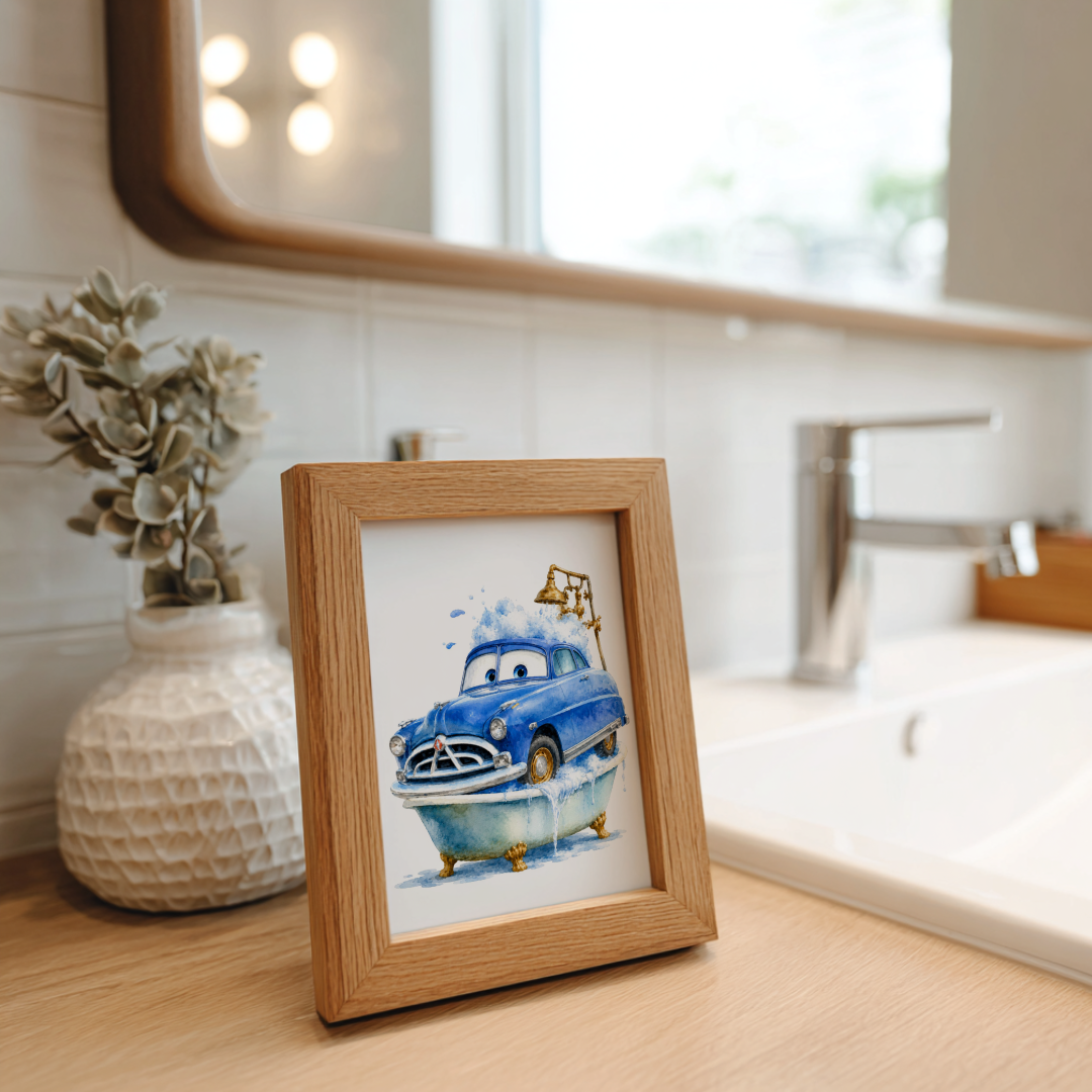 McQueen Bathroom Printable Set of 3