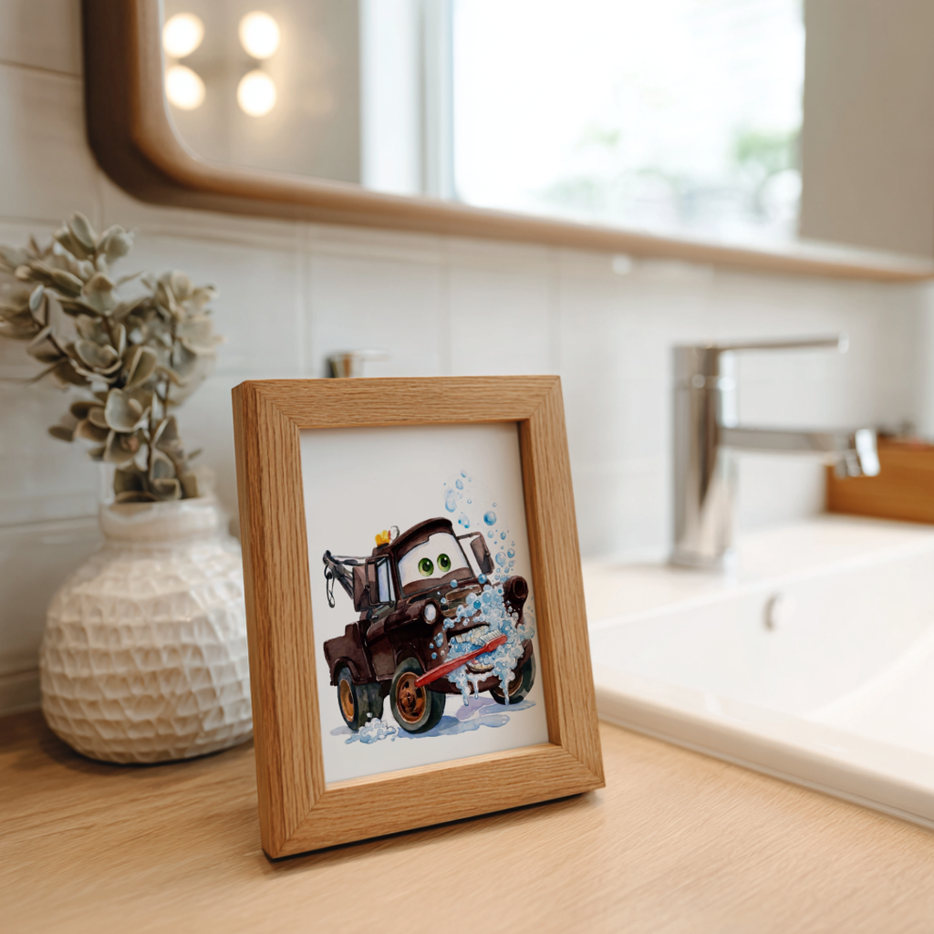 McQueen Bathroom Printable Set of 3