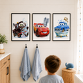 McQueen Bathroom Printable Set of 3