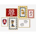 Paw Patrol Wall Art Set of 7