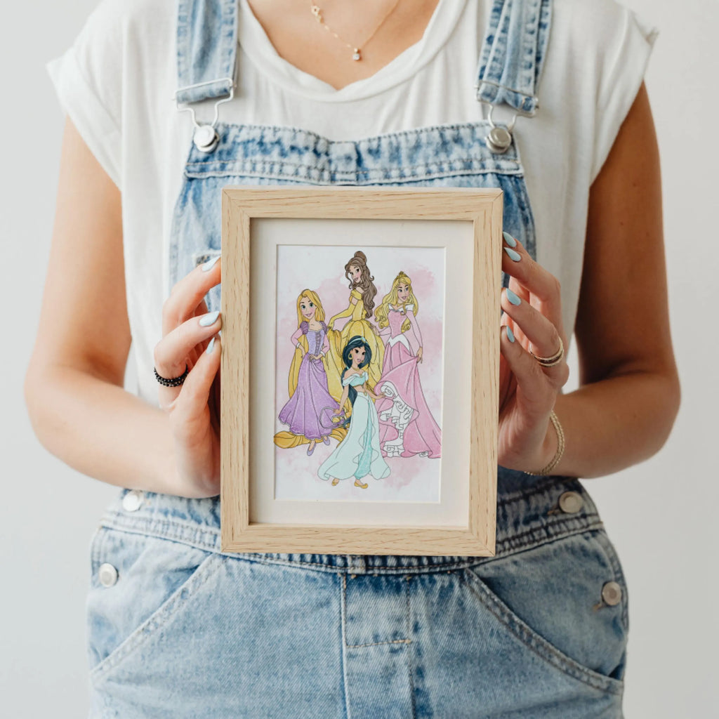 Princess Girls Bedroom Decor: Princess Wall Art (Set of 3)